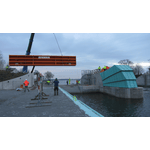 Image of PFAFF-silberblau SHE screw jacks on harbour