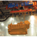 Image of Automated Engine Paint Line Monorail System