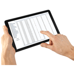 Image of person using iPad for the Drive Support Tools