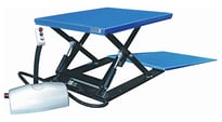 Image of flat scissor lifting table