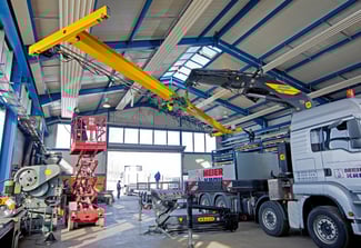 Image of Crane Installation