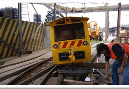 Image of Underground mines in South Africa with yale lifting solutions