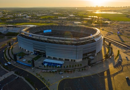 Birds-eye View Image of MetLife Stadium