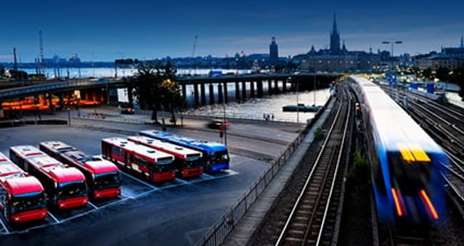 Image of a parking lot 