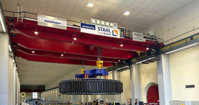 Image of tandem crane system