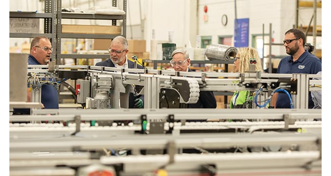 Image of Five people in Facility