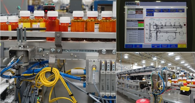 Dorner Pharmaceutical Conveyor Application